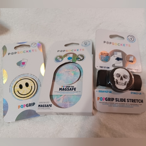 Popsocket collapsible phone stand lots of 3 - Picture 8 of 8